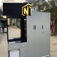 TỦ QUẦN ÁO KÈM BÀN TRANG ĐIỂM GIÁ BÌNH DÂN